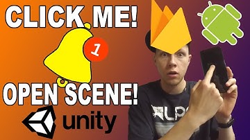How to Open Unity Scenes When Clicking on FCM Notifications - Firebase Cloud Messaging Tutorial