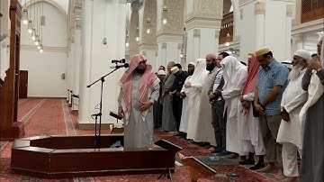 صلاة العشاء يوم الإثنين 4-5-1441 الشيخ محمود خليل القارئ
