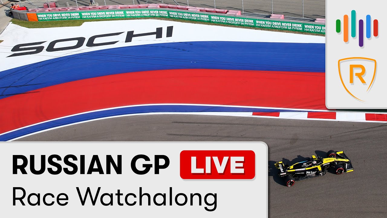 F1 2021 Russian GP Live Race Watchalong