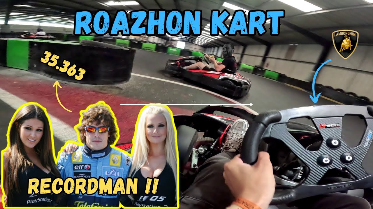 karting Roazhon kart | Pourtant imbattable, j'ai anéanti mon ancien record | 35.363 en 4K