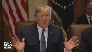 WATCH: President Trump talks NY truck attack, immigration at Cabinet meeting