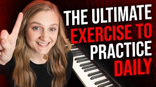 Practice THIS Every Single Day  Beginner Piano Lesson
