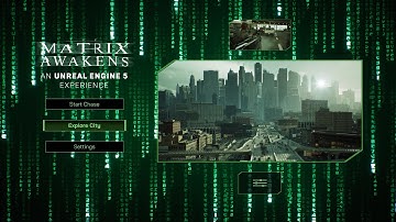 PS5 - The Matrix Awakens An Unreal Engine 5 Experience (Demo English Version)