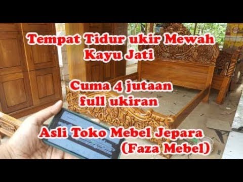 Harga Dipan  Kayu  Jati Ukuran  160x200  Model Terbaru 2021 