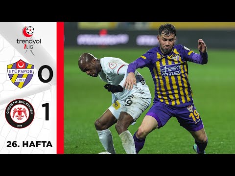 Eyüpspor (0-1) Ahlatcı Çorum FK - Highlights/Özet | Trendyol 1. Lig - 2023/24