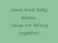 Mariah carey  we belong together lyrics on screen