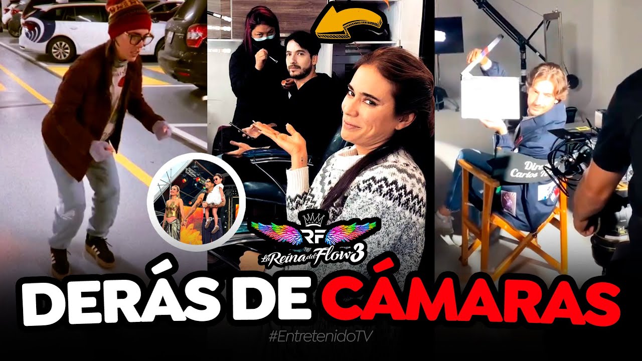 DETRÁS DE CÁMARAS DE LA REINA DEL FLOW 3 | Momentos Divertidos y Bloopers - Charly Flow, Yeimy, Irma