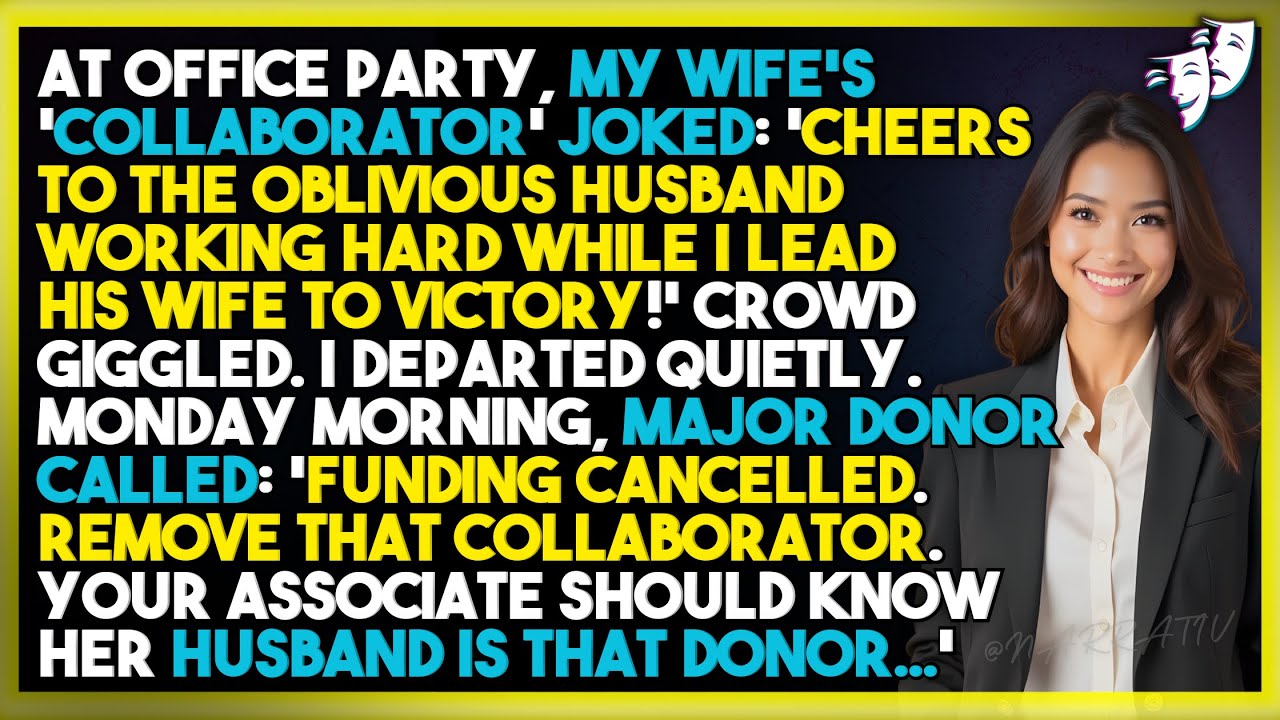 My Wife's 'Collaborator' Joked: 'Cheers To The Oblivious Husband'—Until Monday revealed that...