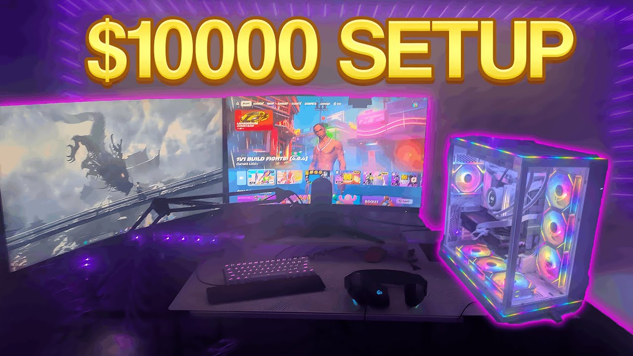 My 2025 GAMING SETUP TOUR ($10000) - YouTube