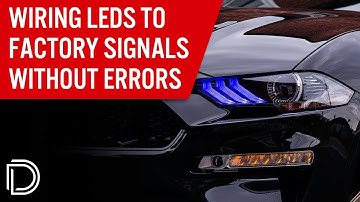 How to Wire Multicolor LEDs to Factory Signals WITHOUT Errors! | Diode Dynamics