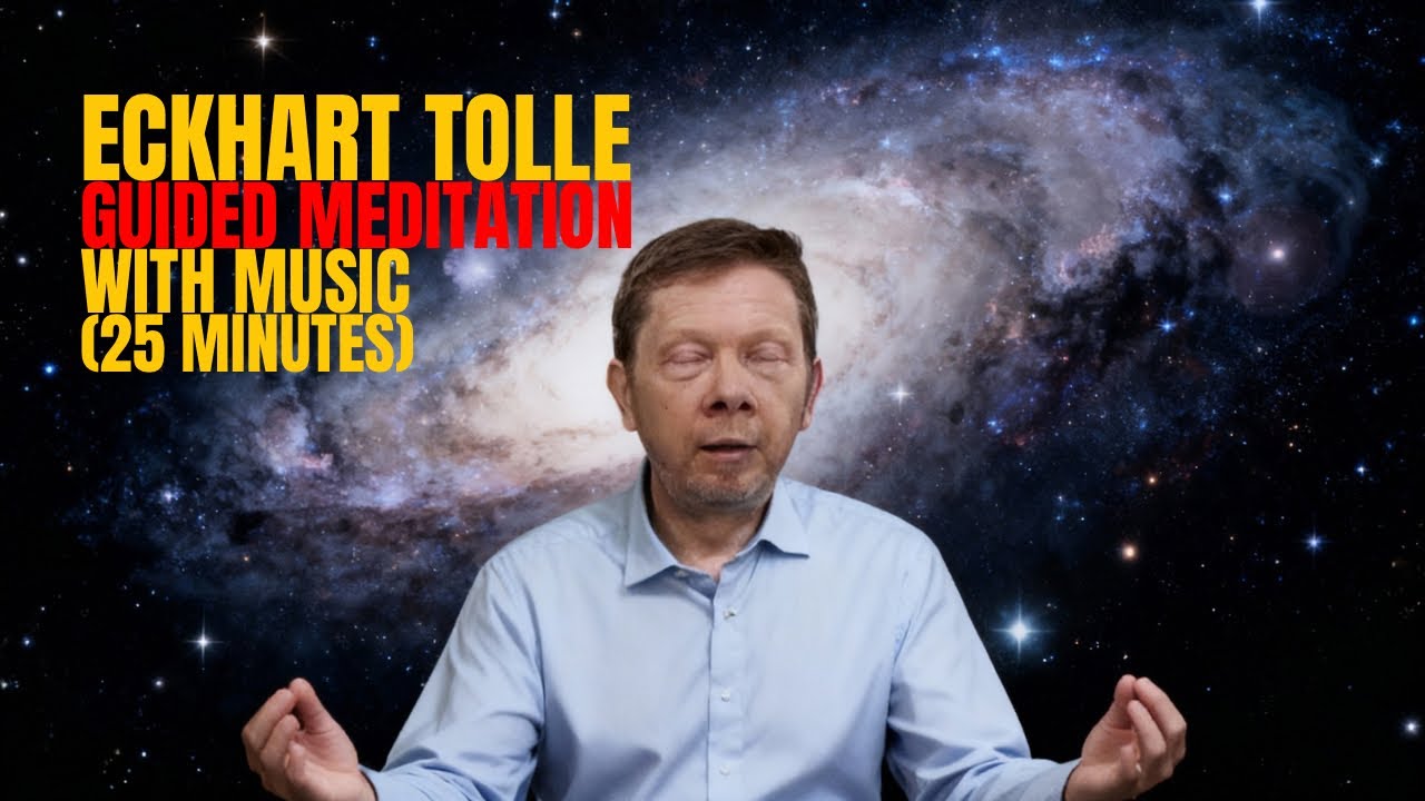 Find Stillness in the Chaos | Eckhart Tolle Guided Meditation (25Mins ...