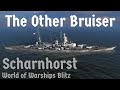 World of Warships Blitz: Scharnhorst. The Other Bruiser