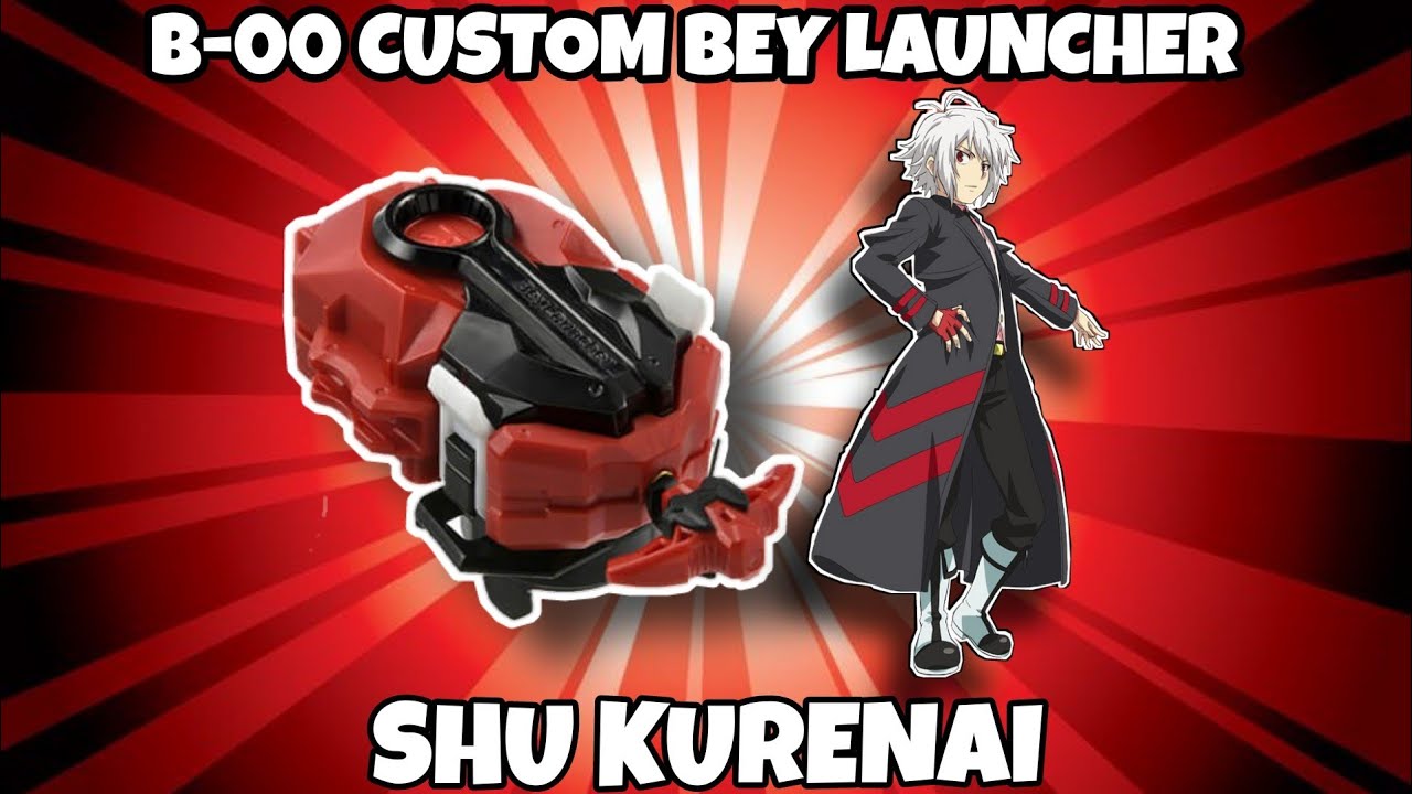 Beyblade Burst Custom Set 3in1 owner Shu Kurenai Cho-Z Spriggan