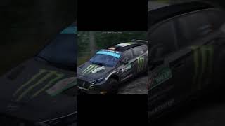 “1 meter off line… and done 💀”#assettocorsa #simracing #rally #crash #shorts