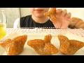 【咀嚼音】かんのやの家伝ゆべしを食べる【Eating Sounds/ASMR/Mukbang】