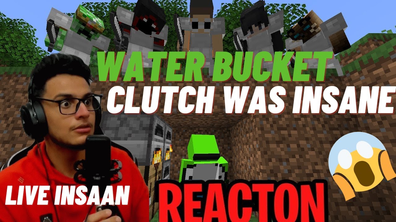 Live Insaan React on Dream's Minecraft Manhunt video - YouTube