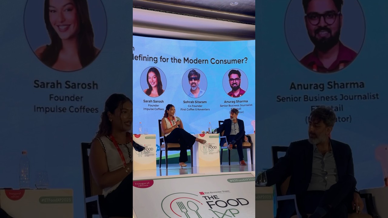 The YOUNGEST FEMALE Founder on a Coffee Brand Panel for Economic Times! 