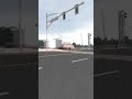 BNSF Mix Freight Train Hits Oversized Load Truck in Kiefer Oklahoma Roblox (Remake)