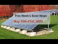 Latest solar pv news  week of may 1521 2023