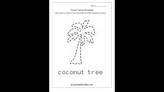 🎨 FREE Picture Tracing Workbook PDF! (30 Worksheets) ✍️ | Improve Pencil Skills for Preschool Kids