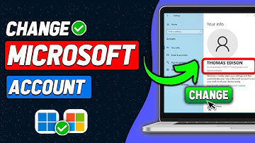 How to Change Microsoft Account in Windows 10 and 11 (2025 New Method)