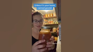 Botulism Isn’t Sexy…Stay Safe My Friends #shorts #foodstorage