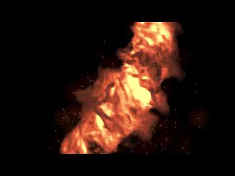 fire tornado / vortex in Houdini 19.5 #CGI #houdini #vfx