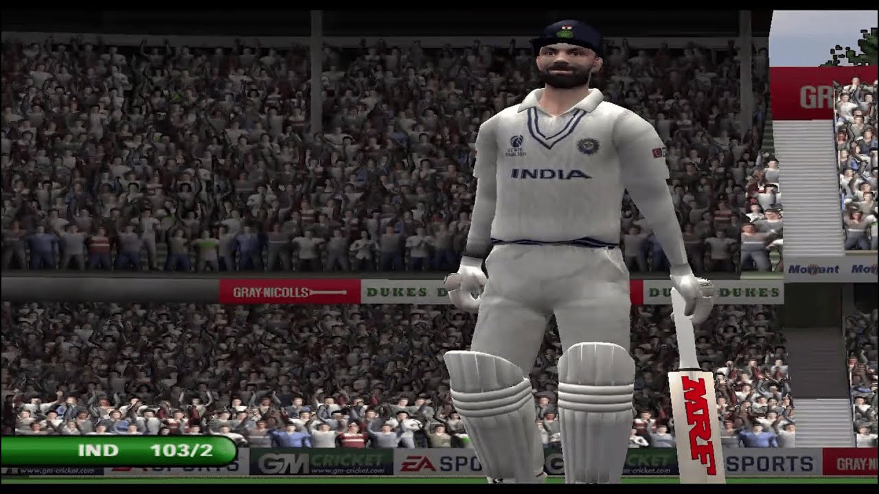 Bowling Only Outside Off-Stump Deliveries to Virat Kohli Until He Gets Out in EA Cricket 07.