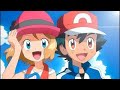 Ash x serena amv  copines  pokemon amv  copines  rs anime zone