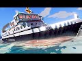 Our Ship is Sinking Cause of a Haunted Island! - Stormworks Multiplayer Gameplay