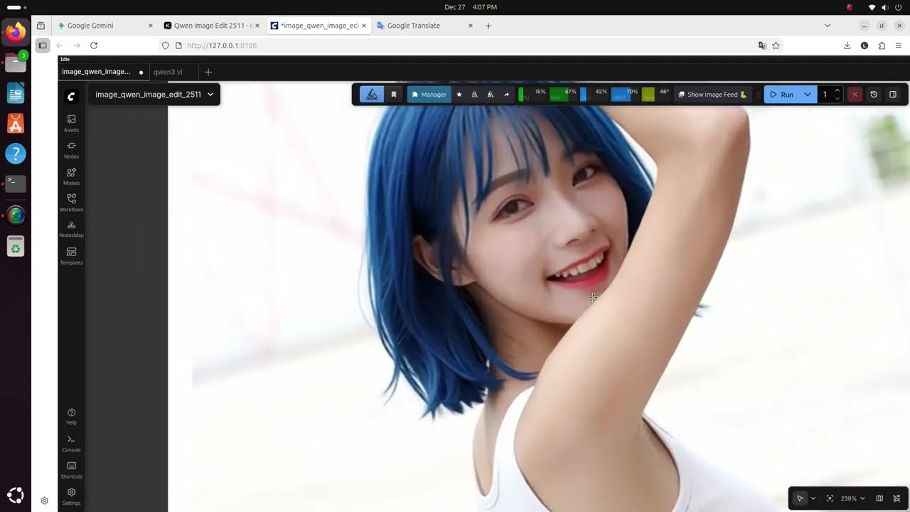 Qwen-Image-Edit-2511 [3] | Image to Image | Ubuntu 24_04_02