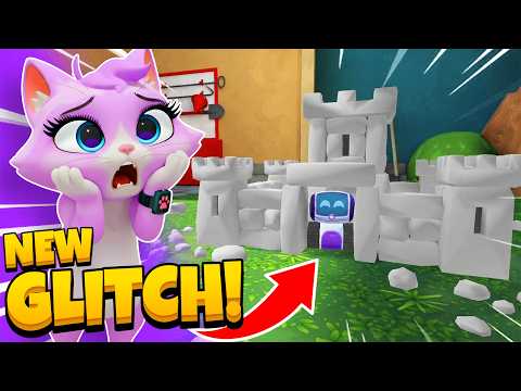 I Built a SECRET ROCK BASE at GRANNY'S HOUSE... in I Am Cat VR!