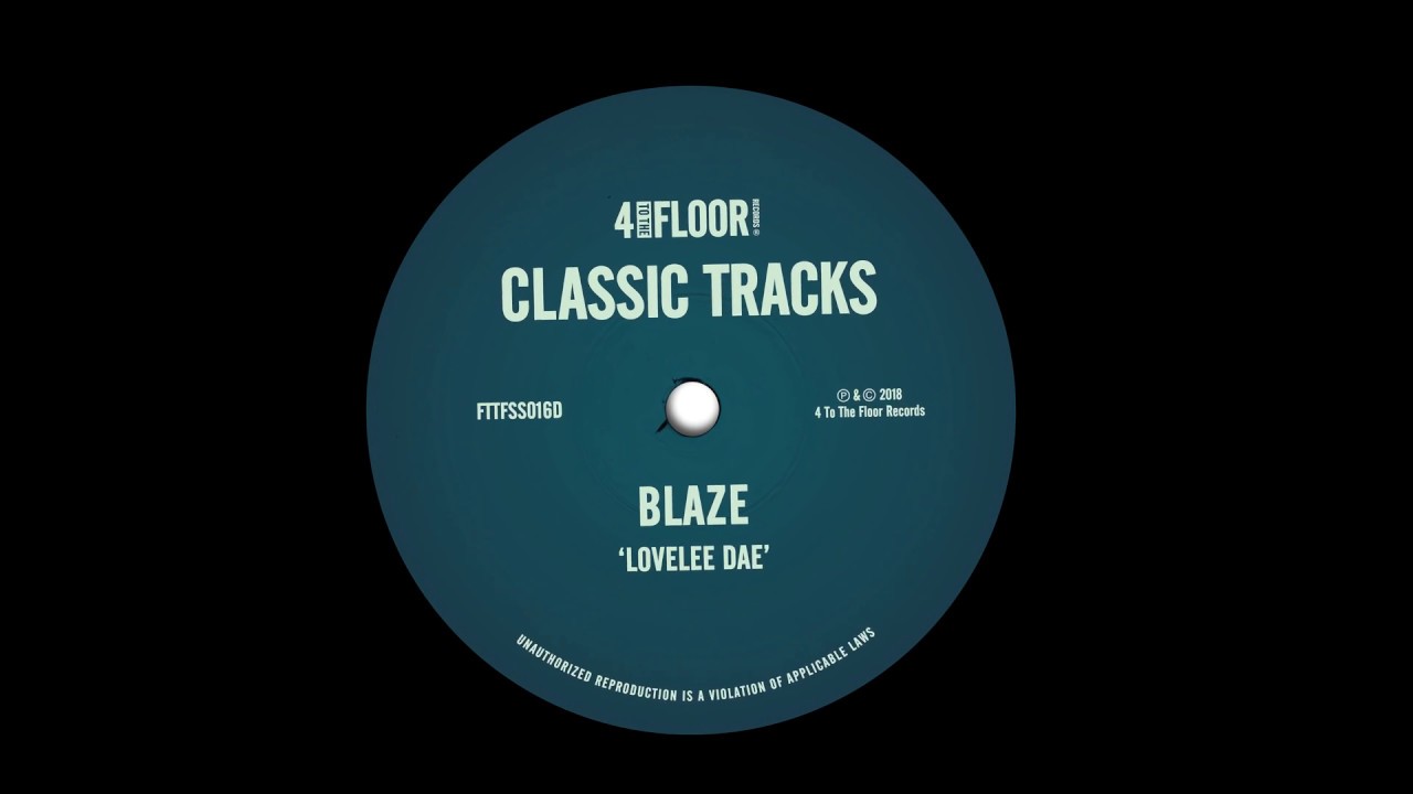 Blaze 'Lovelee Dae' (20:20 Vision Remix) - YouTube