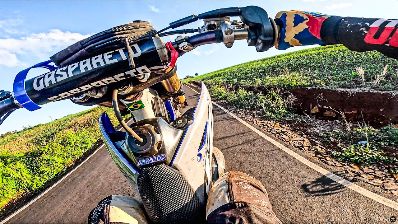 MEU AMIGO QUASE FOI DE ARRASTA PRA CIMA NESSA TRILHA  [ 4K ]