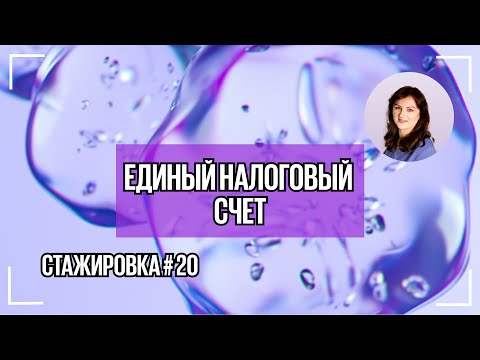 Видео: #20 Учет единого налогового счёта и платёжа. Часть 2.