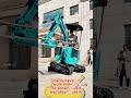 With labor costs getting higher and higher, it's better to buy a small excavator and do the work at