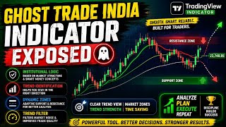 Ghost Trade India indicator exposed // buy sell tradingview indicator // trade karo india