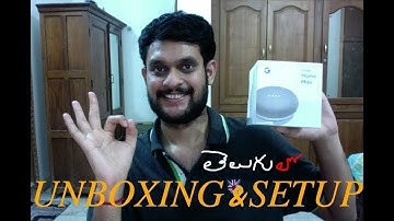 Google Home Mini UNBOXING & SETUP | Teja Tanikella