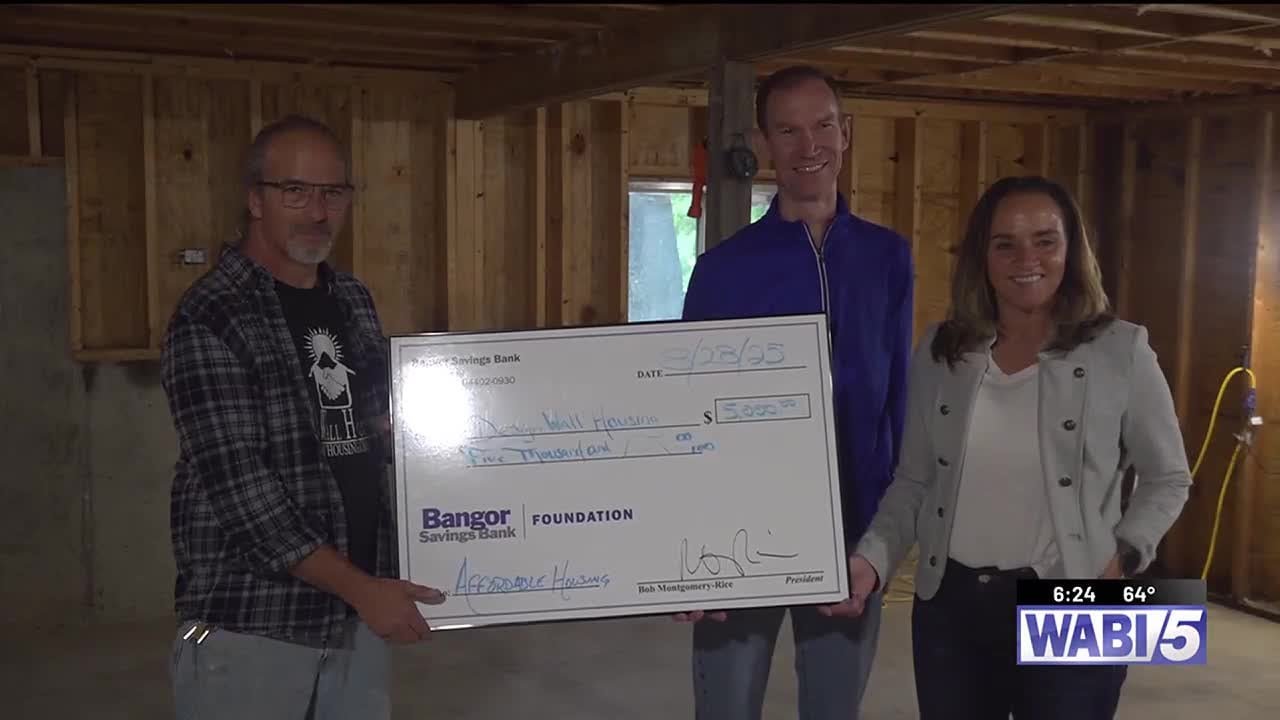 Bangor Savings Bank Foundation awards $5,000 grant to Design Wall Housing