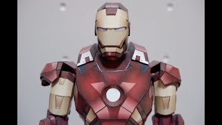 IRON MAN MARK VII Papercraft.wmv screenshot 5