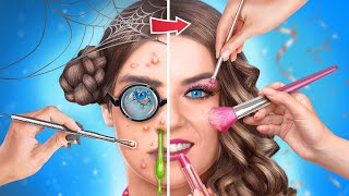 From NERD to POPULAR! EXTREME Makeover With Beauty Gadgets from TikTok!