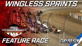 Wingless Sprints | Australian Title 2024/25 - Mildura - 9th Mar 2025 | Clay-Per-View