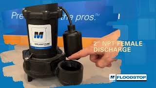 Mainline Floodstop Effluent Pumps