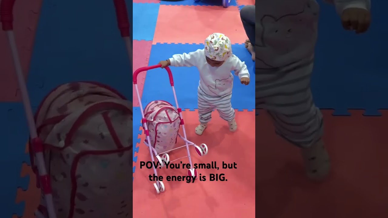 Cutest little caretaker ever!  