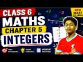 Class 6 Maths Chapter 5 Integers | Easy Explanation in Hindi