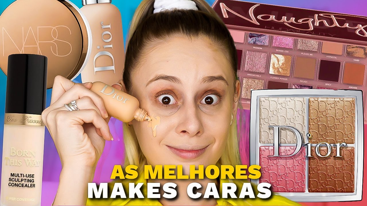 AS MELHORES MAQUIAGENS CARAS que eu JÁ COMPREI