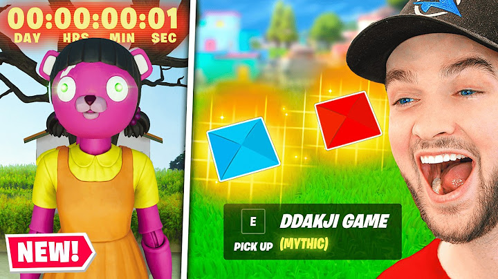 *NEW* Squid Game Reload UPDATE in Fortnite!
