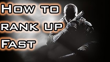 How to Level up Fast in BO2 Multiplayer - Black Ops 2 Rank Up XP by Whiteboy7thst