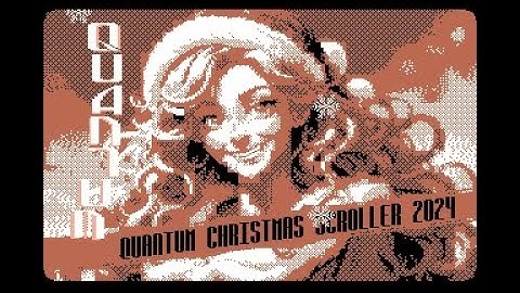 C64 One File Demo : QUANTUM Christmas Scroller 2024 by Quantum! 24 December 2024!