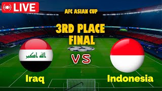 🔴LIVE | Iraq vs Indonesia | AFC U23 Asian Cup, 3rd place final | Game play PES 21